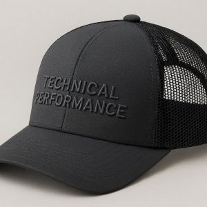 Technical Performance Trucker Hat - Mesh Back for Maximum Ventilation
