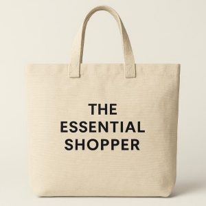Heavyweight Organic Cotton Canvas Tote - The Essential Shopper