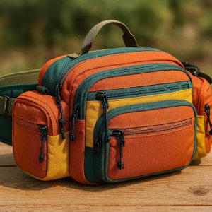 High-Capacity Multi-Pocket Festival Waist Pack