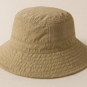 Breathable Nylon Bucket Hat - Lightweight & Packable for Travel