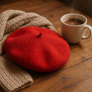 Wool Beret - French-Inspired Artistic Flair